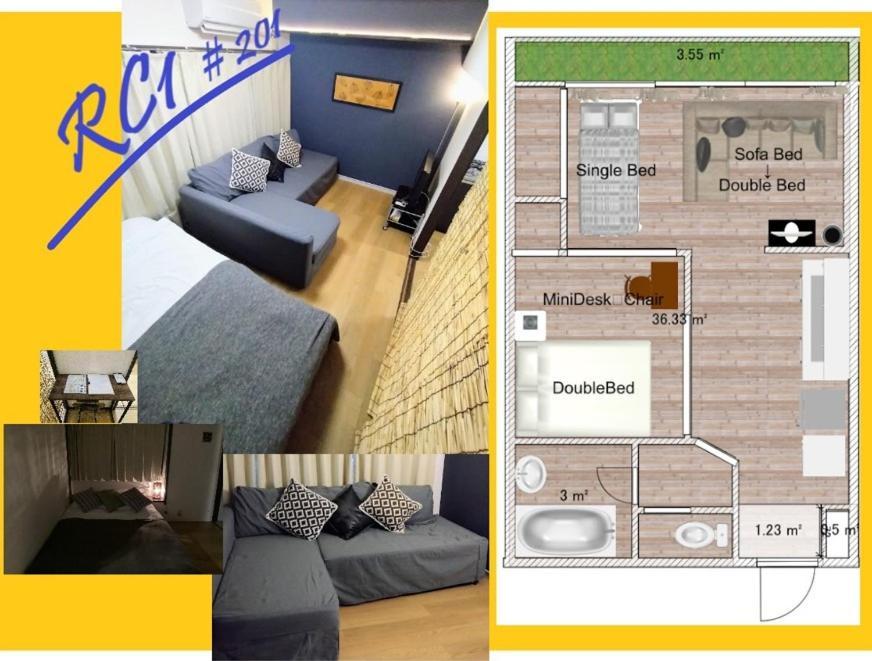Apartmán 板橋 Rcアネックス Rc201 Prefektura Tokio Exteriér fotografie
